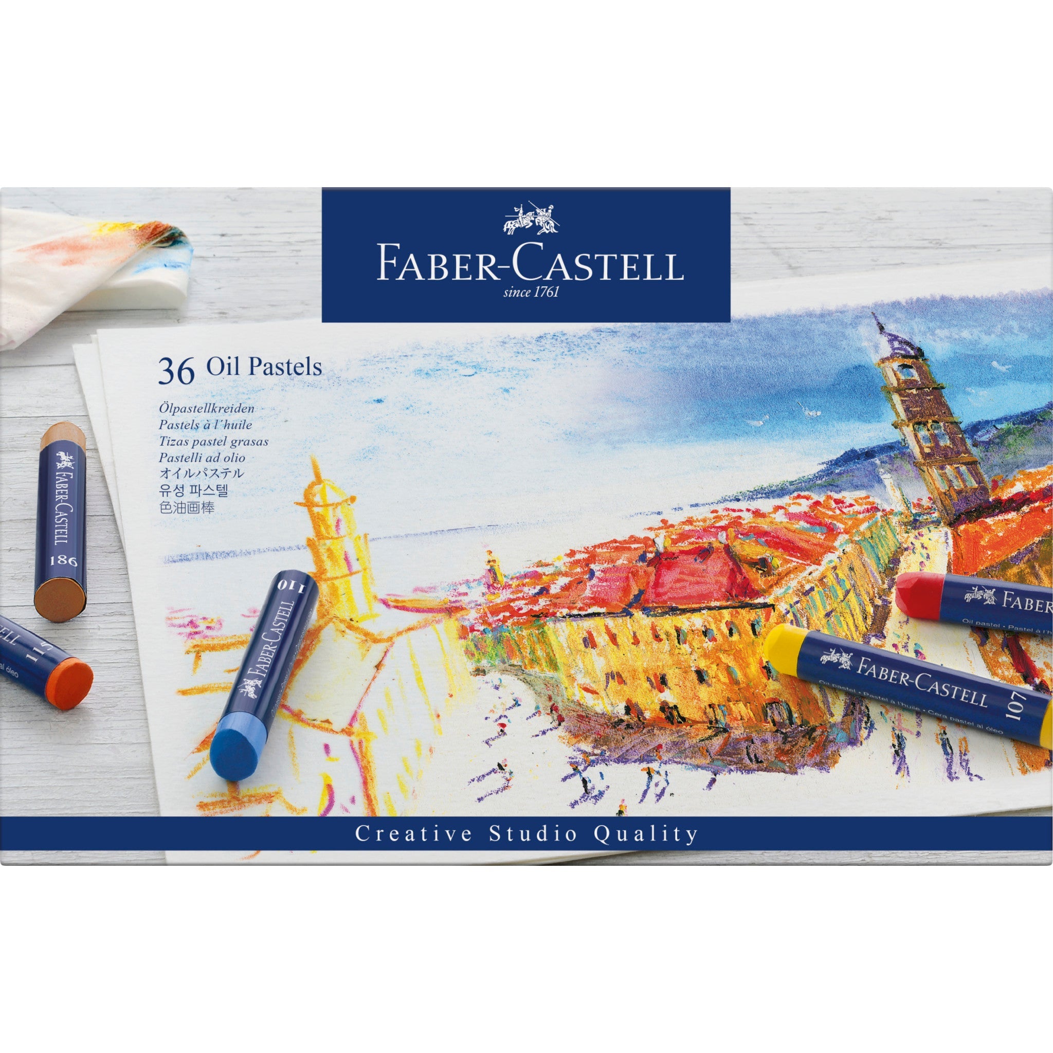 Faber-Castell Oil Pastels Set of 36